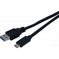 EXC 150337 câble USB 1 m USB 3.2 Gen 1 (3.1 Gen 1) USB A USB C Noir