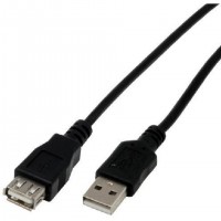 MCL MC922AMF-5M/N câble USB USB 2.0 USB A Noir