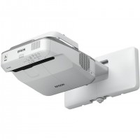 Epson EB-685W vidéo-projecteur Projecteur à focale ultra courte 3500 ANSI lumens 3LCD WXGA (1280x800) Blanc, Gris