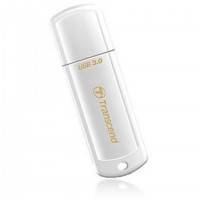 Transcend JetFlash 730 - Clé USB - 32 Go - USB 3.1 - blanc