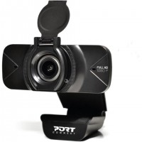 Port Designs 900078 webcam 2 MP 1920 x 1080 pixels USB Noir