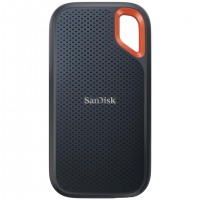 SanDisk Extreme Portable 1 To Noir NVMe, USB-C, 1050Mo/s lecture, 1000Mo/s d'écriture, IP55, AES 256 bits