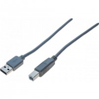 Hypertec 532512-HY câble USB USB 2.0 2 m USB A USB B Gris