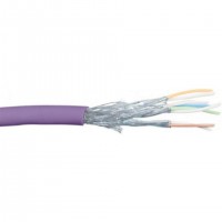 Dexlan 613046 c&acirc;ble de r&eacute;seau Violet 100 m Cat7 S/FTP (S-STP)