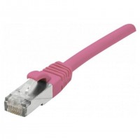 Hypertec 854349-HY câble de réseau Rose 1 m Cat6a F/UTP (FTP)