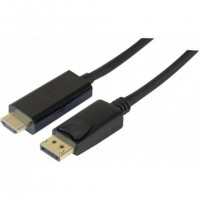 Hypertec 128164-HY câble vidéo et adaptateur 3 m DisplayPort HDMI Noir