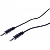 CORDON STEREO JACK 3,5MM NOIR 10 M