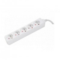 Bloc 6 prises CUC Exertis Connect Multiprise 5 prises françaises CEE 7/5 sans interrupteur