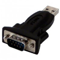MCL USB2-118B changeur de genre de câble USB 2.0 RS232 Noir
