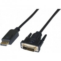 Hypertec 128211-HY câble vidéo et adaptateur 1,8 m DisplayPort DVI-D Noir
