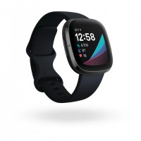 Fitbit Sense 4,01 cm (1.58") AMOLED 40 mm Graphite GPS (satellite)
