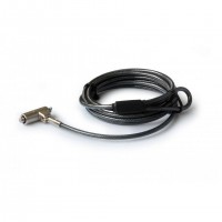 Port Designs 901215 câble antivol Noir, Argent 1,55 m