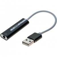 Carte son CUC Exertis Connect USB-A sortie-entrée Audio Stéréo Uni-Jack 3.5 mm
