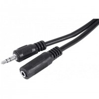 Rallonge Audio Jack CUC Exertis Connect 3.5 mm noire - 10 m