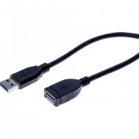 EXC 532461 câble USB 2 m USB 3.2 Gen 1 (3.1 Gen 1) USB A Noir