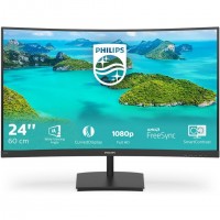 Philips E Line 241E1SCA/00 écran plat de PC 59,9 cm (23.6") 1920 x 1080 pixels Full HD LCD Noir