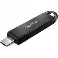SanDisk Ultra lecteur USB flash 128 Go USB Type-C 3.2 Gen 1 (3.1 Gen 1) Noir