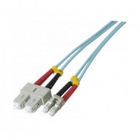EXC 392744 câble InfiniBand et à fibres optiques 5 m SC LC Couleur aqua
