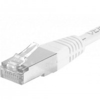 Dexlan 858364 c&acirc;ble de r&eacute;seau Blanc 3 m Cat6a S/FTP (S-STP)