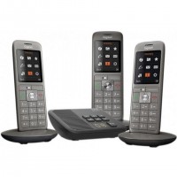 Gigaset CL660A Trio Téléphone analog/dect Identification de l'appelant Gris