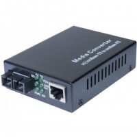 Convertisseur DEXLAN Convert RJ45 10/100 - fibre 100FX multimode SC 2KM avec LFR