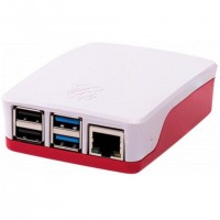 Raspberry Pi 1876751 accessoire pour carte de d&eacute;veloppent Emplacement Rouge, Blanc