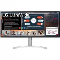 LG 34WN650-W LED display 86,4 cm (34") 2560 x 1080 pixels Full HD Ultra large Blanc