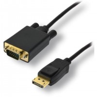 MCL MC294-1.5M câble vidéo et adaptateur 1,5 m DisplayPort VGA (D-Sub) Noir