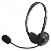 CASQUE MICRO AVEC CONTROLE VOLUME JACK 4 CONTACTS