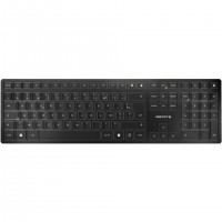 CHERRY KW 9100 SLIM clavier Universel RF sans fil + Bluetooth AZERTY Français Noir