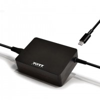 Port Designs 900098 adaptateur de puissance & onduleur Int&eacute;rieure 90 W Noir