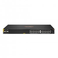 HPE Aruba Networking CX 6000 24G Class4 PoE 4SFP 370W Switch Géré L3 Gigabit Ethernet (10/100/1000) Connexion Ethernet, supporta