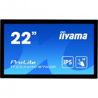 iiyama ProLite TF2234MC-B7AGB écran plat de PC 54,6 cm (21.5") 1920 x 1080 pixels Full HD LED Écran tactile Multi-utilisateur No