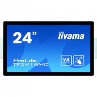 iiyama ProLite TF2415MC-B2 écran plat de PC 60,5 cm (23.8") 1920 x 1080 pixels Full HD LED Écran tactile Multi-utilisateur Noir
