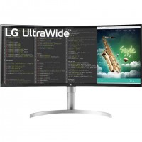 LG 35WN75C-W écran plat de PC 88,9 cm (35") 3440 x 1440 pixels UltraWide Quad HD Blanc