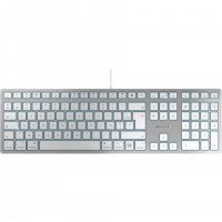 CHERRY KC 6000C FOR MAC clavier Universel USB AZERTY Français Argent