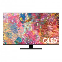 Samsung Series 8 QE55Q80BAT 139,7 cm (55") 4K Ultra HD Smart TV Wifi Noir, Argent