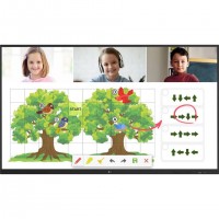 LG 65TR3DJ interactive whiteboard 165,1 cm (65") 3840 x 2160 pixels Écran tactile Noir