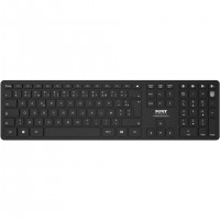 Port Designs 900903-R-FR clavier Maison RF sans fil + Bluetooth AZERTY Fran&ccedil;ais Noir