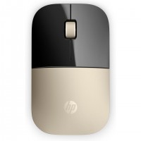 HP Z3700 Gold Wireless Mouse souris Bureau Ambidextre RF sans fil Optique 1200 DPI