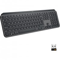 Logitech MX Keys clavier Universel RF sans fil + Bluetooth QWERTY US International Graphite