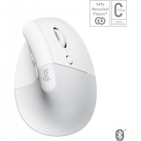 Logitech Lift for Mac souris Bureau Droitier RF sans fil + Bluetooth Optique 4000 DPI