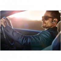 Jabra Stealth UC Casque Sans fil Crochets auriculaires, Ecouteurs Appels/Musique Micro-USB Bluetooth Noir