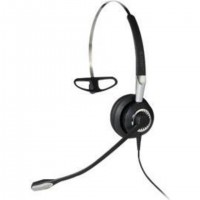 Jabra BIZ 2400 II Casque Avec fil Minerve, Crochets auriculaires, Arceau Bureau/Centre d'appels Noir, Argent