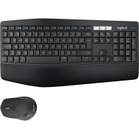 Logitech MK850 Performance clavier Souris incluse Universel RF sans fil + Bluetooth AZERTY Fran&ccedil;ais Noir