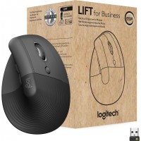 Logitech Lift for Business souris Bureau Droitier RF sans fil + Bluetooth Optique 4000 DPI