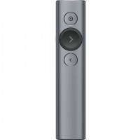 Logitech Spotlight télécommande Bluetooth/RF Gris