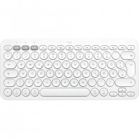Logitech K380 for Mac Multi-Device Bluetooth Keyboard clavier AZERTY Français Blanc