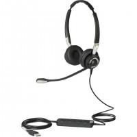 Jabra BIZ 2400 II Casque Avec fil Arceau Bureau/Centre d'appels Noir, Argent