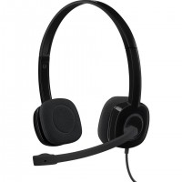 Logitech H150 Avec fil Arceau Bureau/Centre d'appels Noir